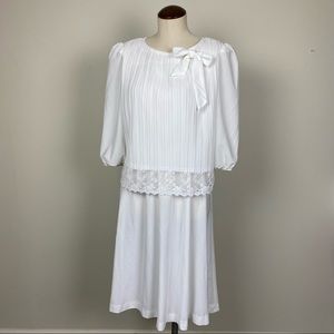 Vintage Pleated Dress